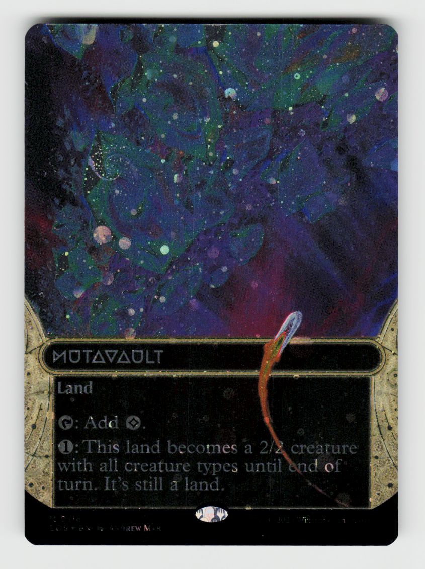 Mutavault (0118) (Borderless) (Galaxy Foil)