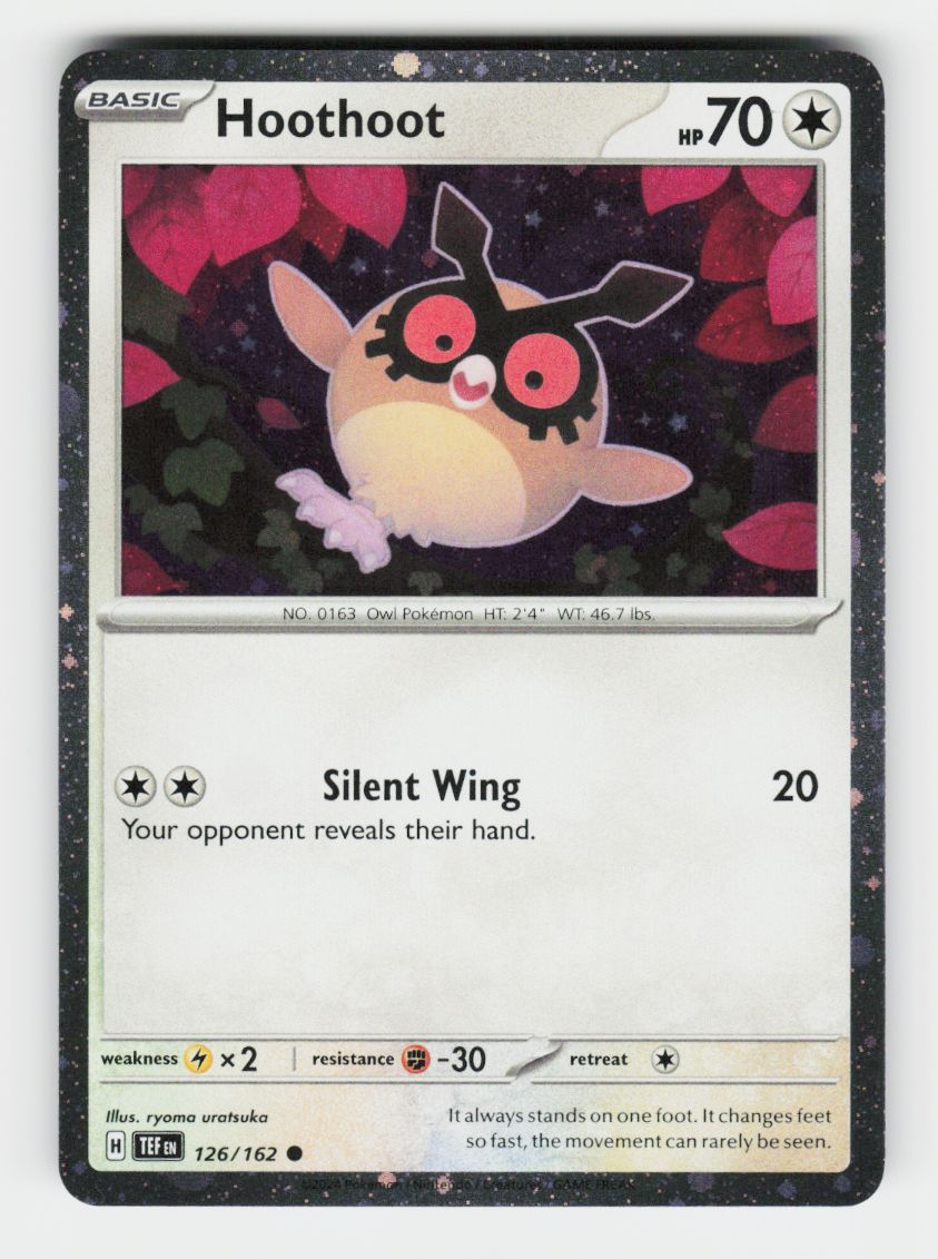 Hoothoot - 126 (Cosmos Holo) - 126/162 C