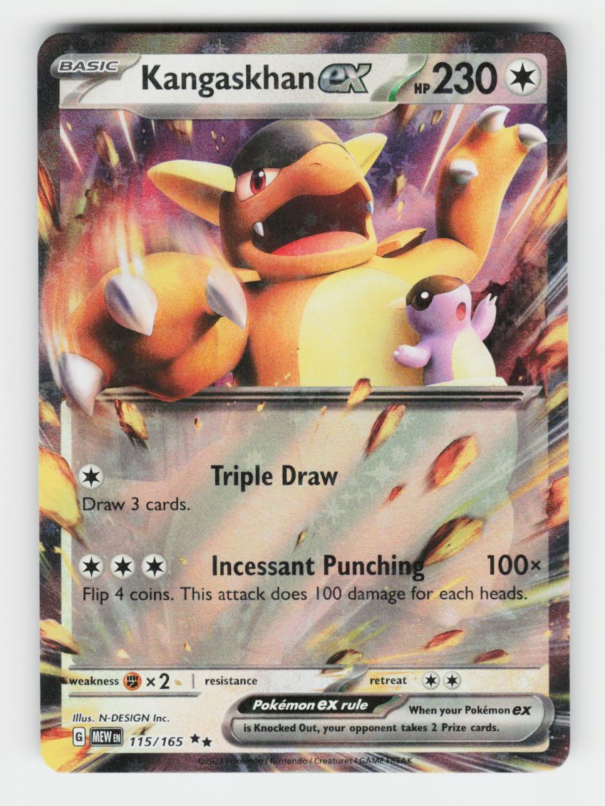 Kangaskhan ex - 115/165 A