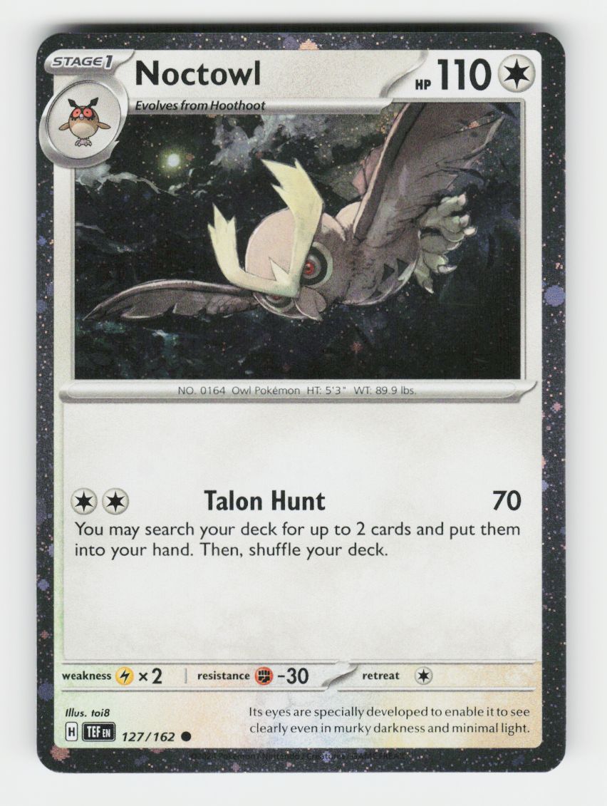Noctowl - 127 (Cosmos Holo) - 127/162 I