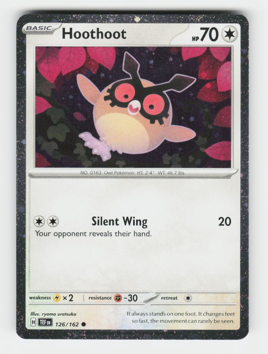 Hoothoot - 126 (Cosmos Holo) - 126/162 J