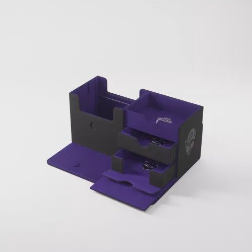The Academic - Deck Boxes, Deck Box Type: Academic 133+ XL -- Black/Purple
