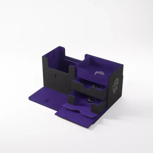 The Academic - Deck Boxes, Deck Box Type: Academic 133+ XL -- Black/Purple