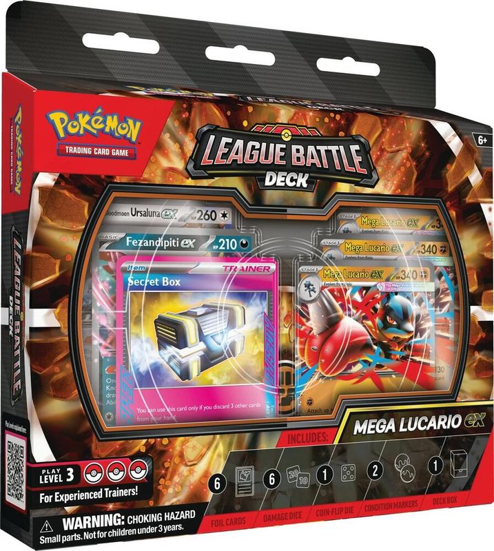 Pokemon League Battle Decks