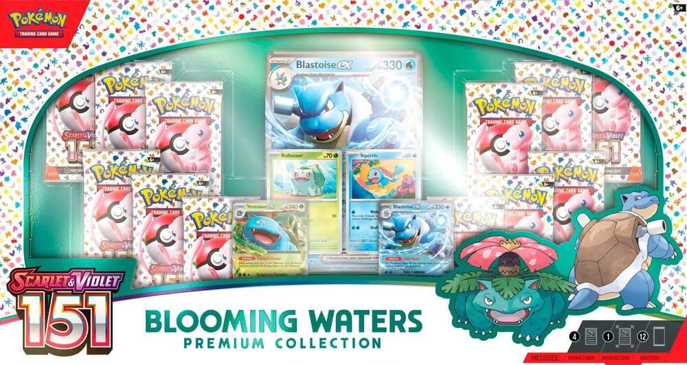 Blooming Waters Premium Collection - SV: Scarlet &amp; Violet 151 (MEW)