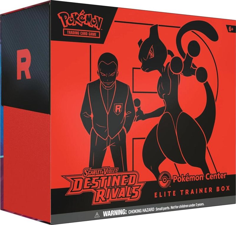 Destined Rivals Pokemon Center Elite Trainer Box (Exclusive) - SV10: Destined Rivals (DRI) [Slight Corner Rip]