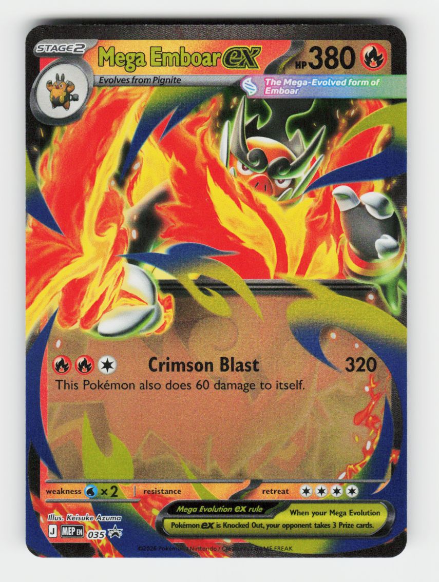 Mega Emboar ex - 035 - A