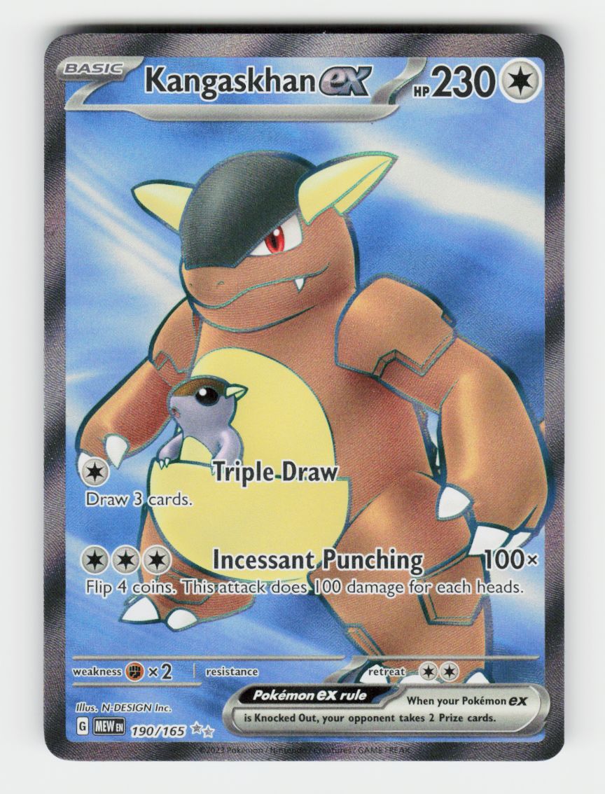 Kangaskhan ex - 190/165 - A