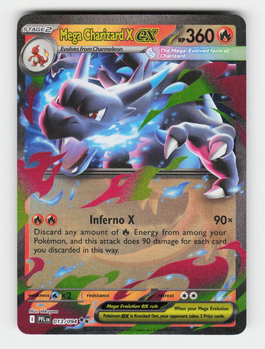 Mega Charizard X ex - 013/094 - D