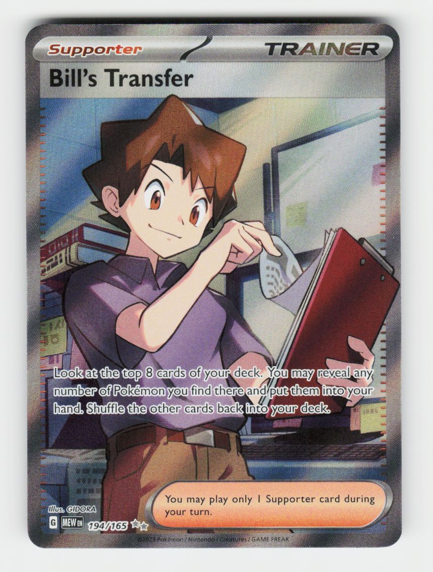 Bill's Transfer - 194/165 - A