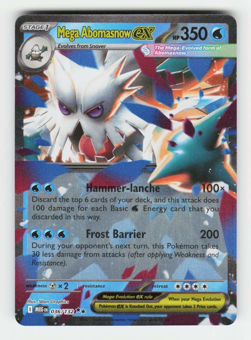 Mega Abomasnow ex - 036/132