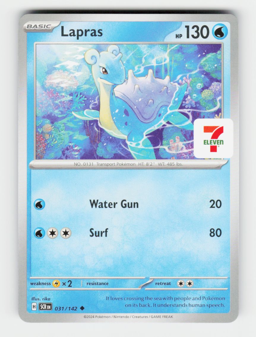 Lapras (7-Eleven Promo) - Normal - 031/142