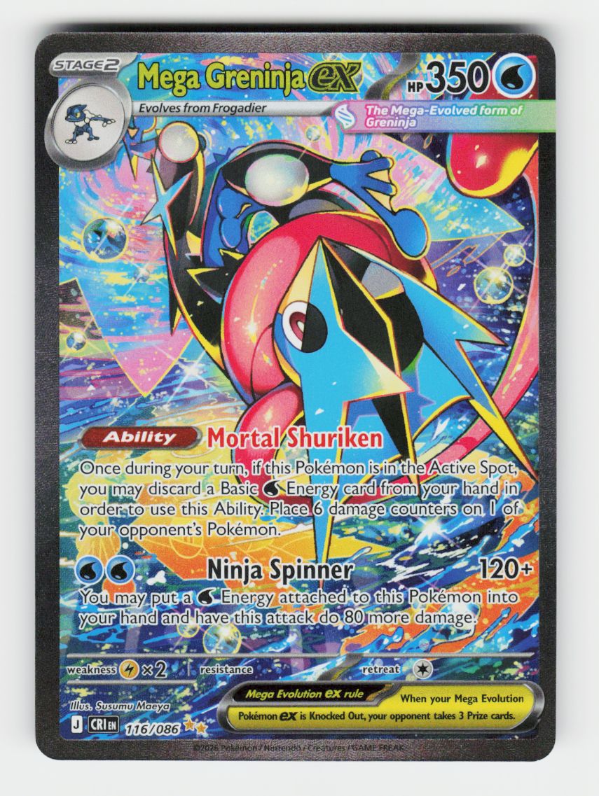 Mega Greninja ex - 116/086