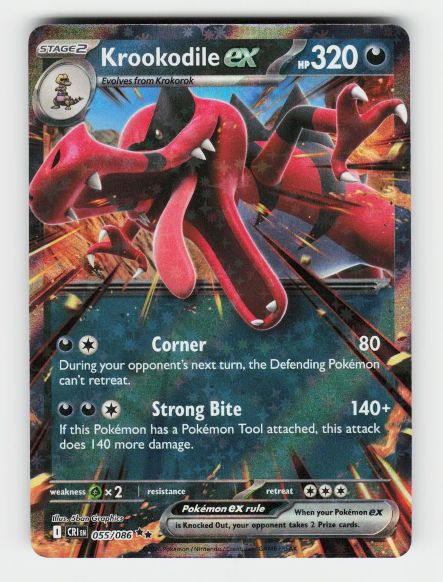 Krookodile ex - 055/086