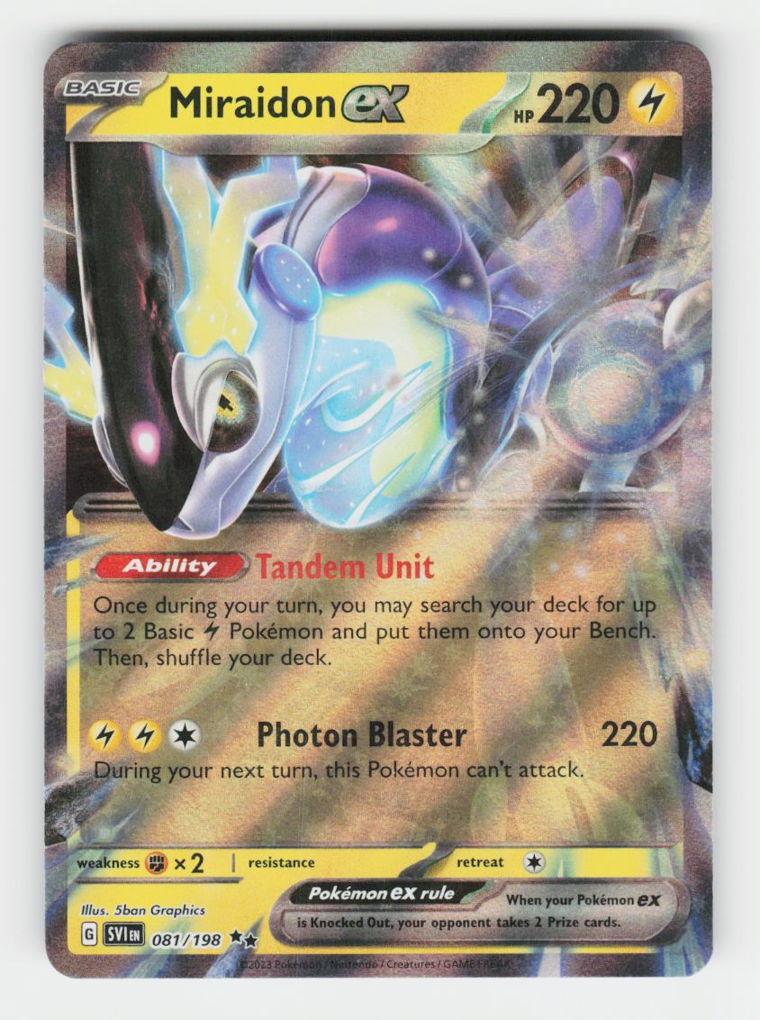 Miraidon ex - 081/198 - D