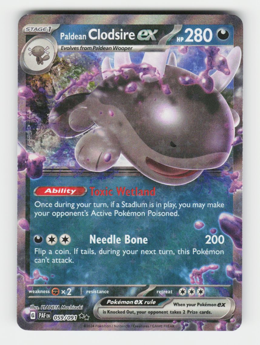 Paldean Clodsire ex - 059/091 - D