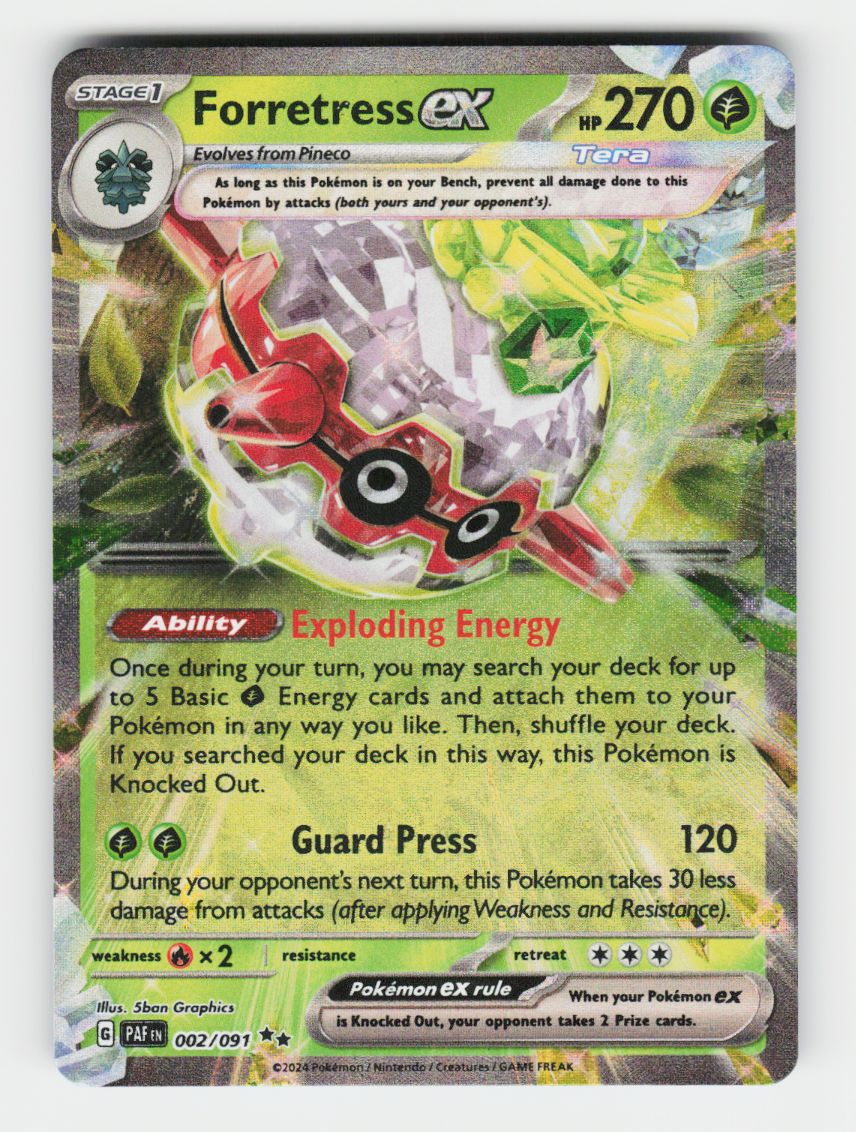 Forretress ex - 002/091 - A