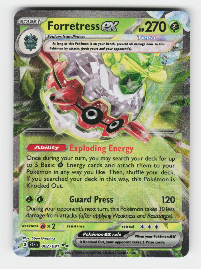 Forretress ex - 002/091 - B