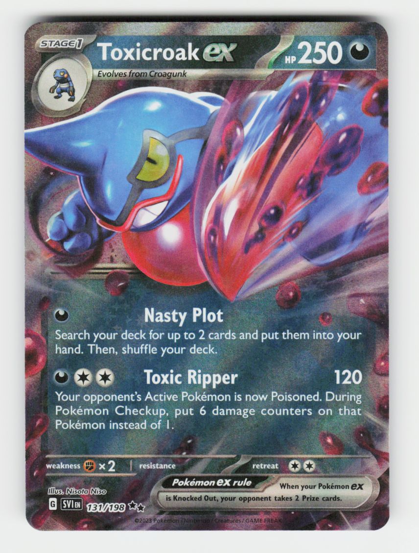Toxicroak ex - 131/198 - D