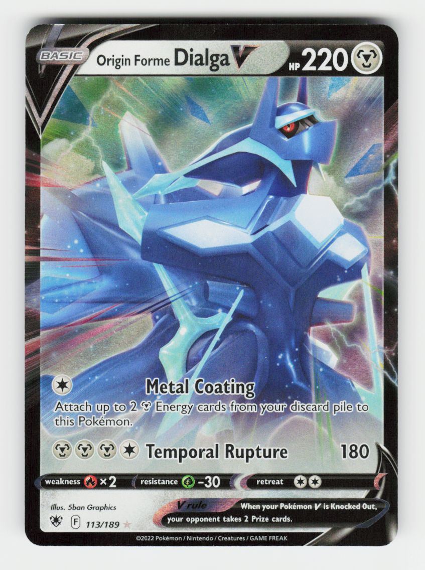 Origin Forme Dialga V - 113/189