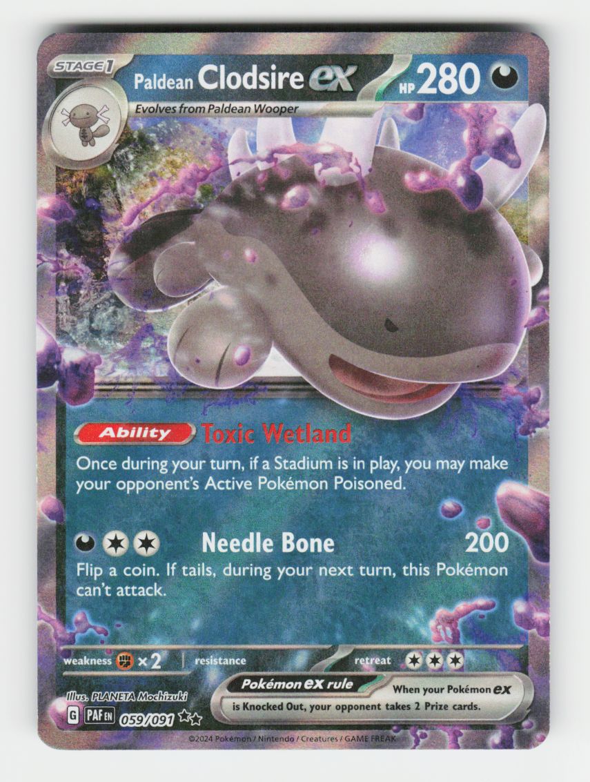 Paldean Clodsire ex - 059/091 - C