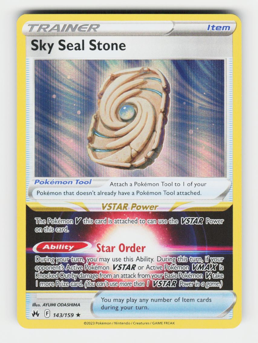 Sky Seal Stone - 143/159 - C