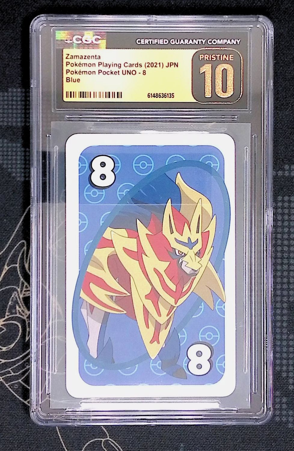 Zamazenta Playing Cards CGC Pristine 10 (JPN)