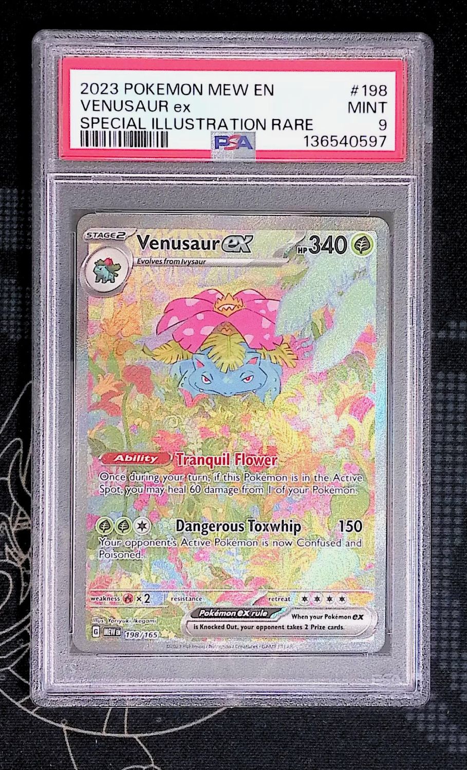 Venusaur ex PSA 9