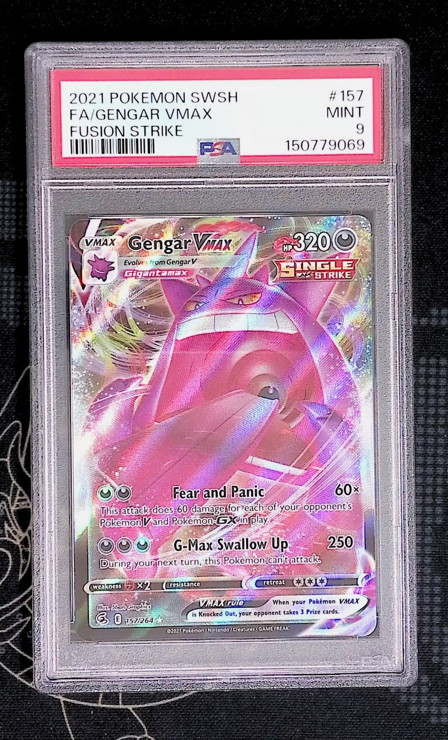 Gengar Vmax PSA 9
