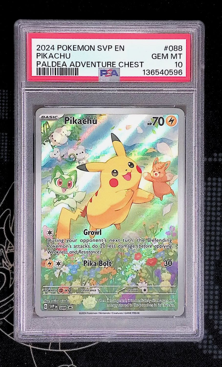 Pikachu 088 PSA 10