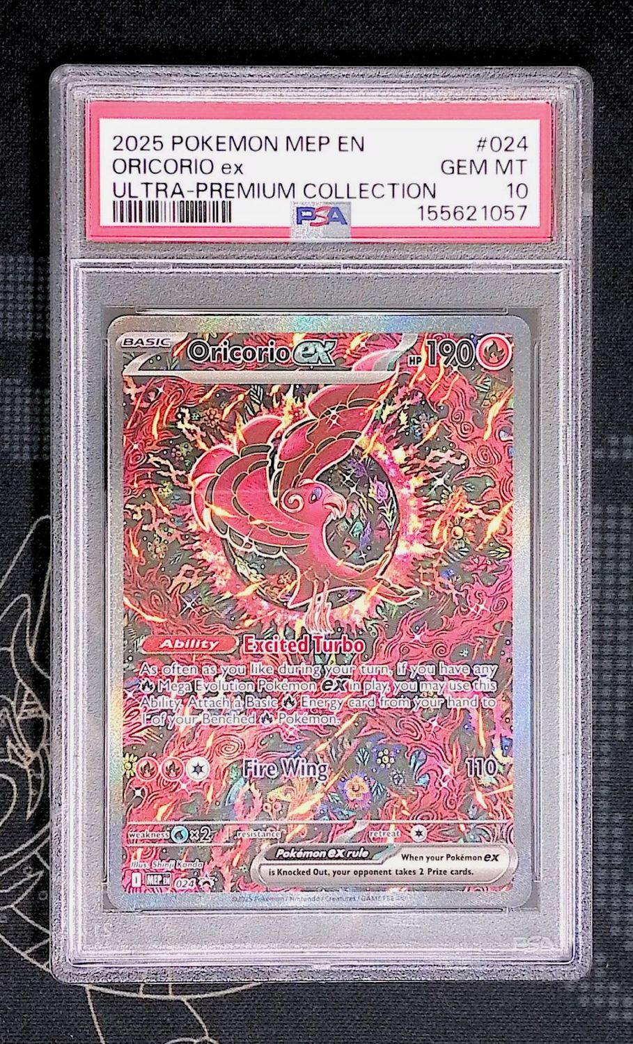 Oricorio ex PSA 10