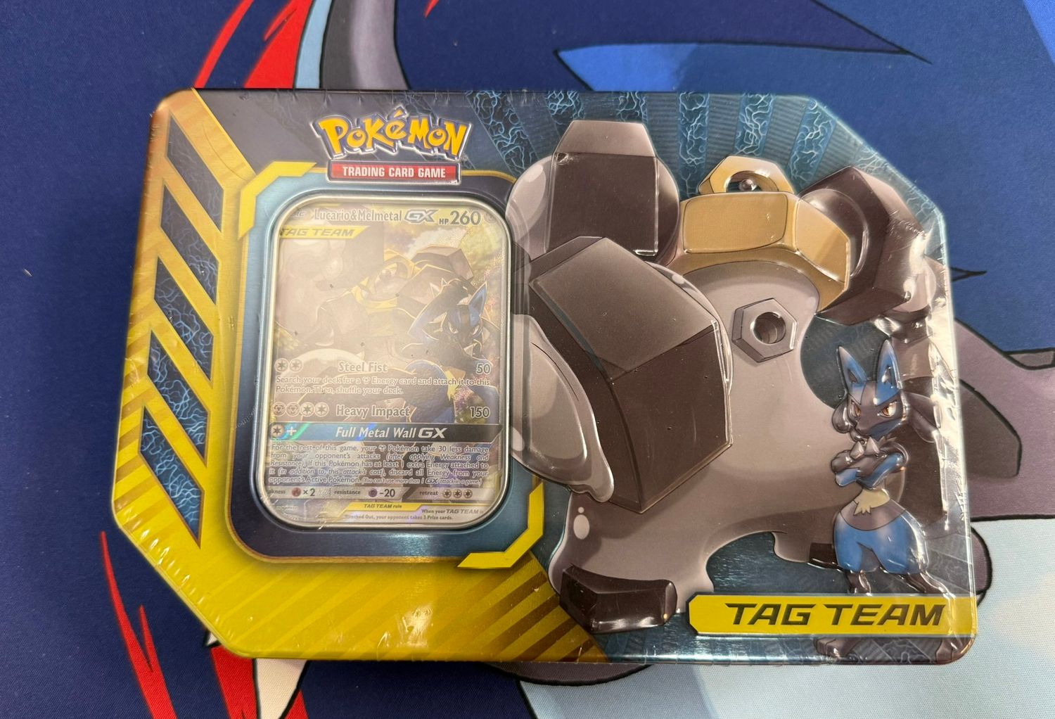 Power Partnership Tin [Lucario &amp; Melmetal GX] - SM - Unified Minds (SM11)