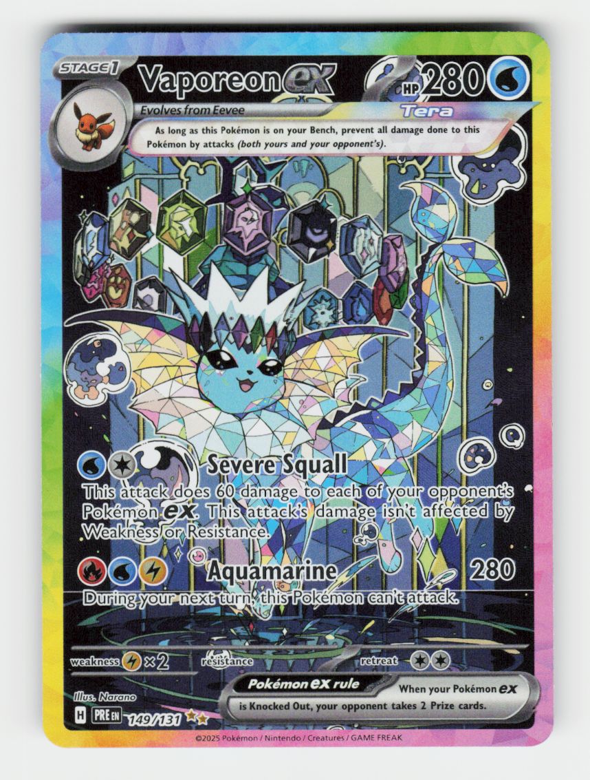 Vaporeon ex - 149/131