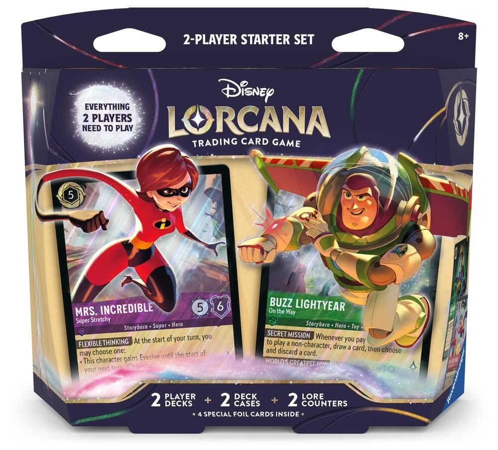 Disney Lorcana: Wilds Unknown 2-Player Starter Set - Wilds Unknown (12)