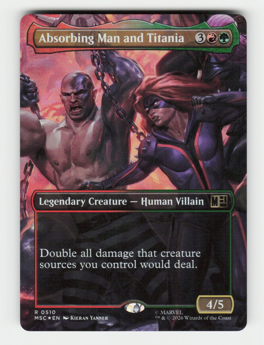 Absorbing Man and Titania (Borderless) - 510