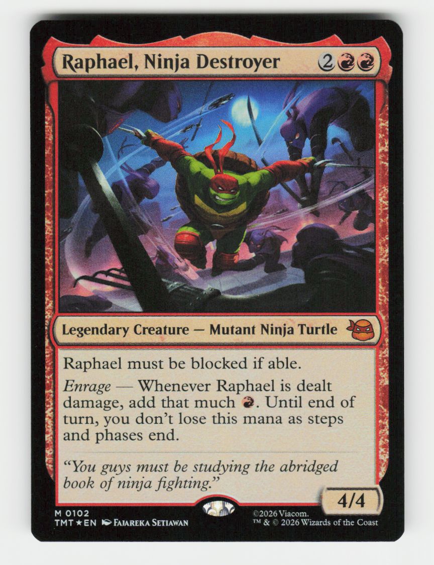 Raphael, Ninja Destroyer - 102