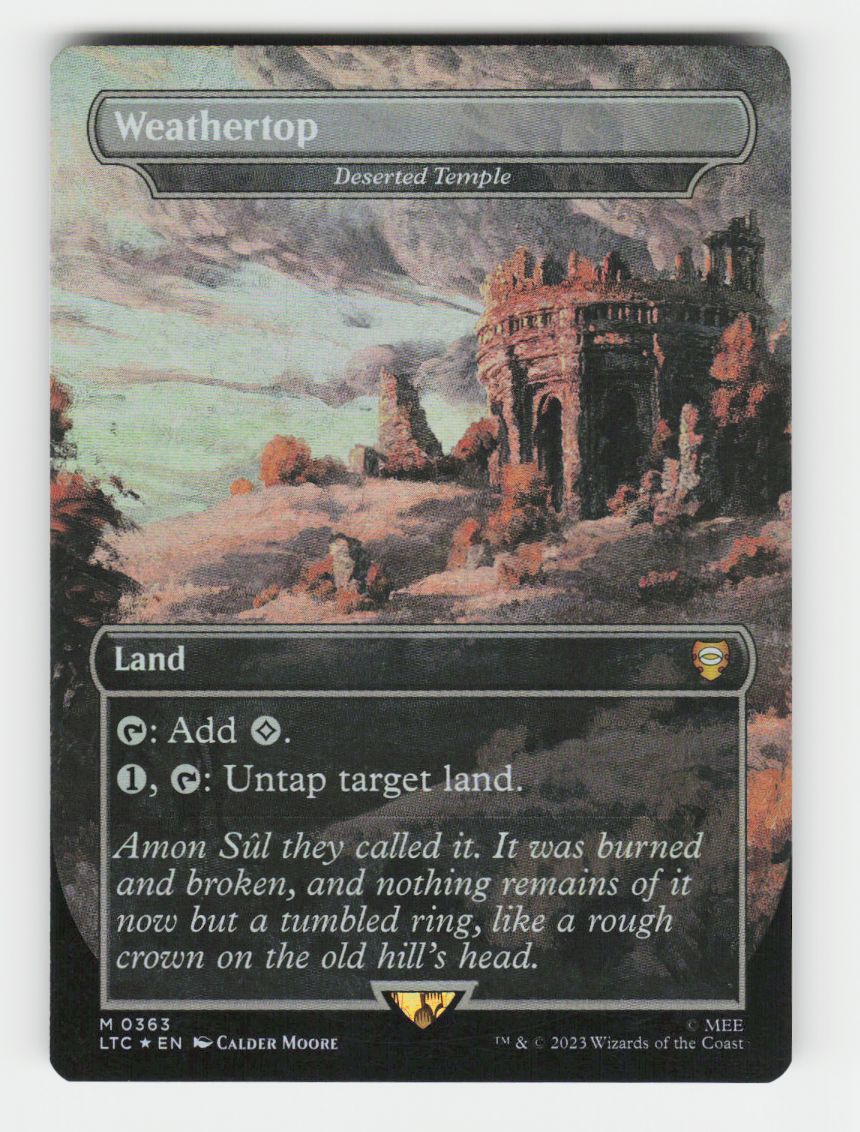 Weathertop - Deserted Temple (Borderless) - 363