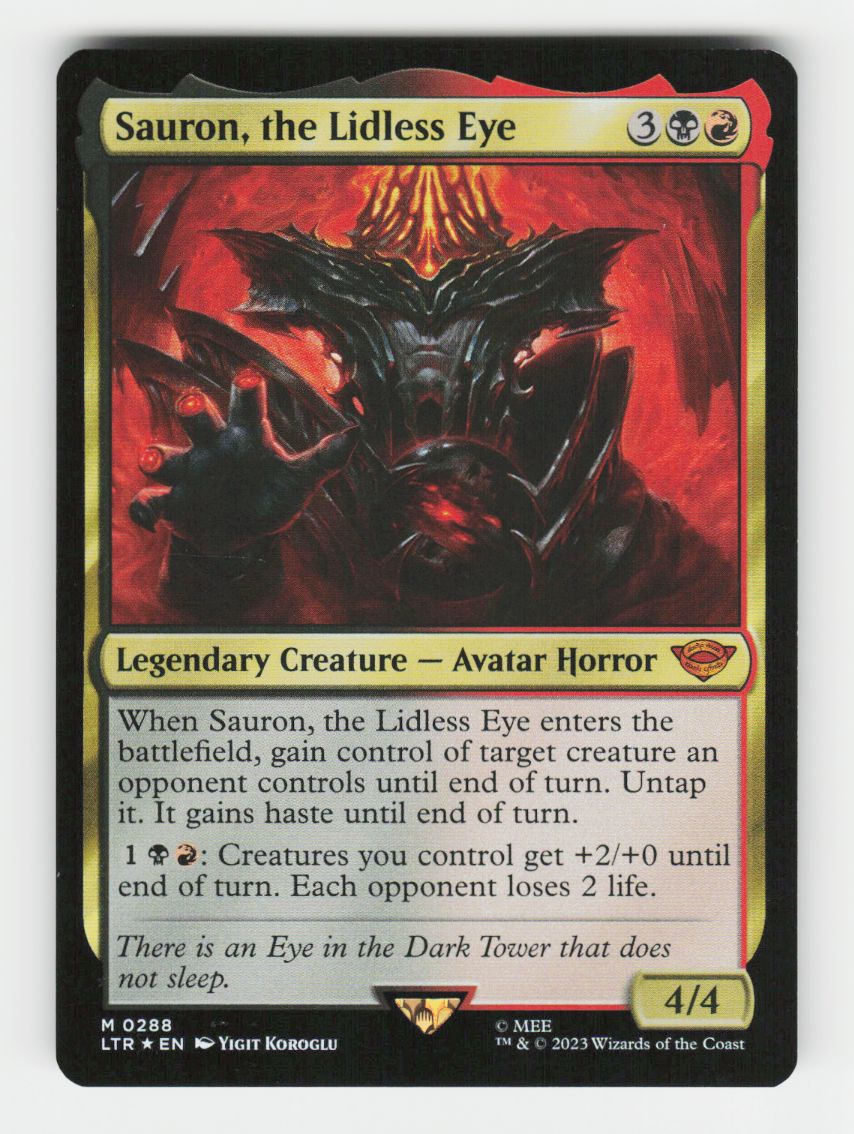 Sauron, the Lidless Eye - 288