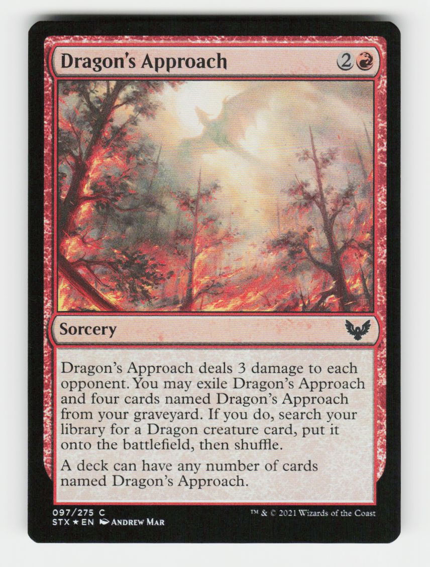 Dragon's Approach - 97 - B -foil