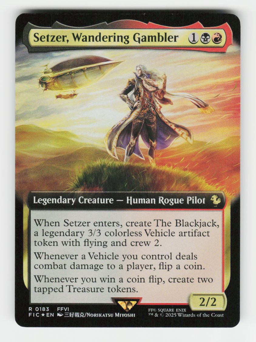 Setzer, Wandering Gambler (Extended Art) - 183