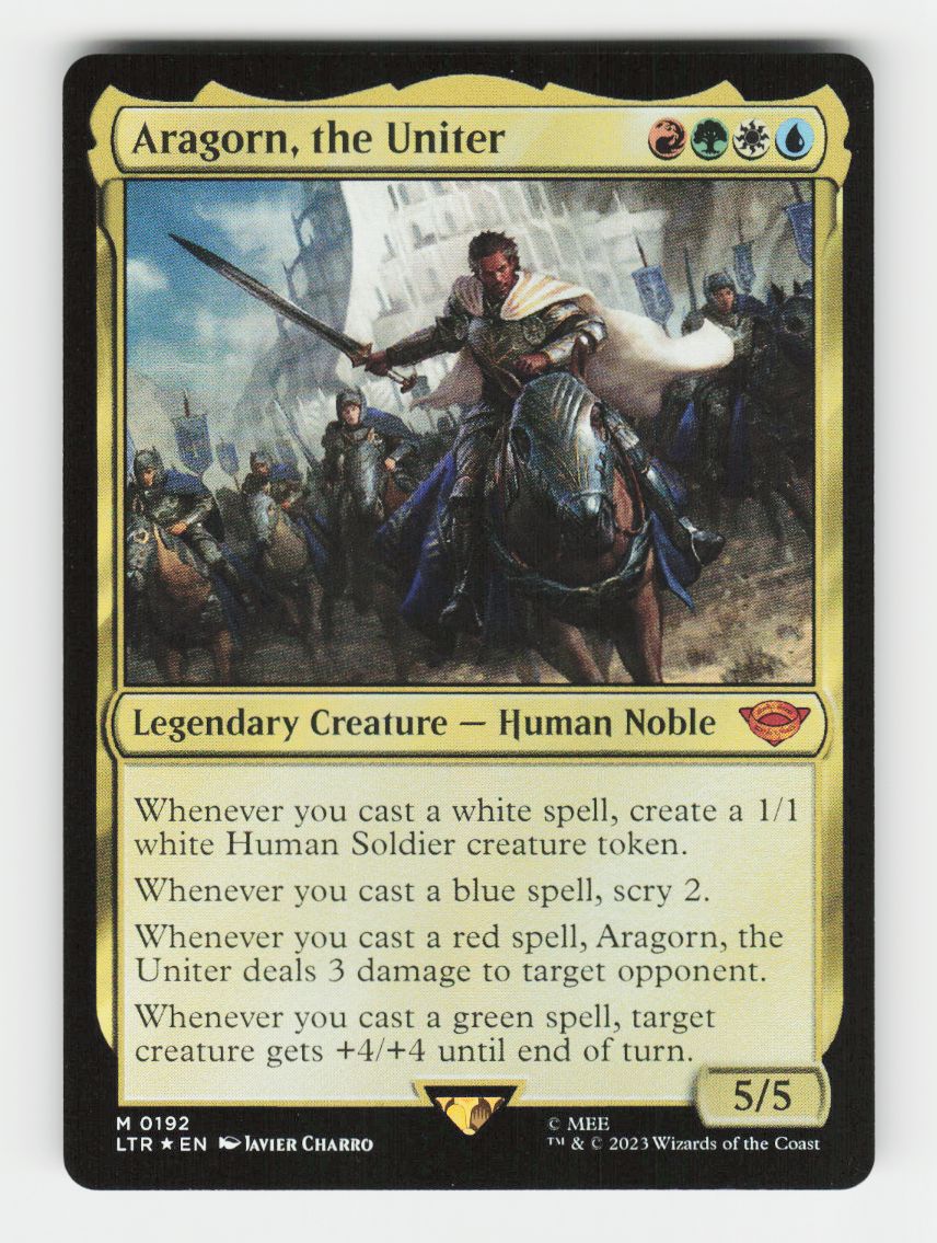 Aragorn, the Uniter - 192 -foil