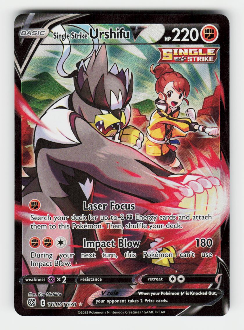 Single Strike Urshifu V - TG18/TG30