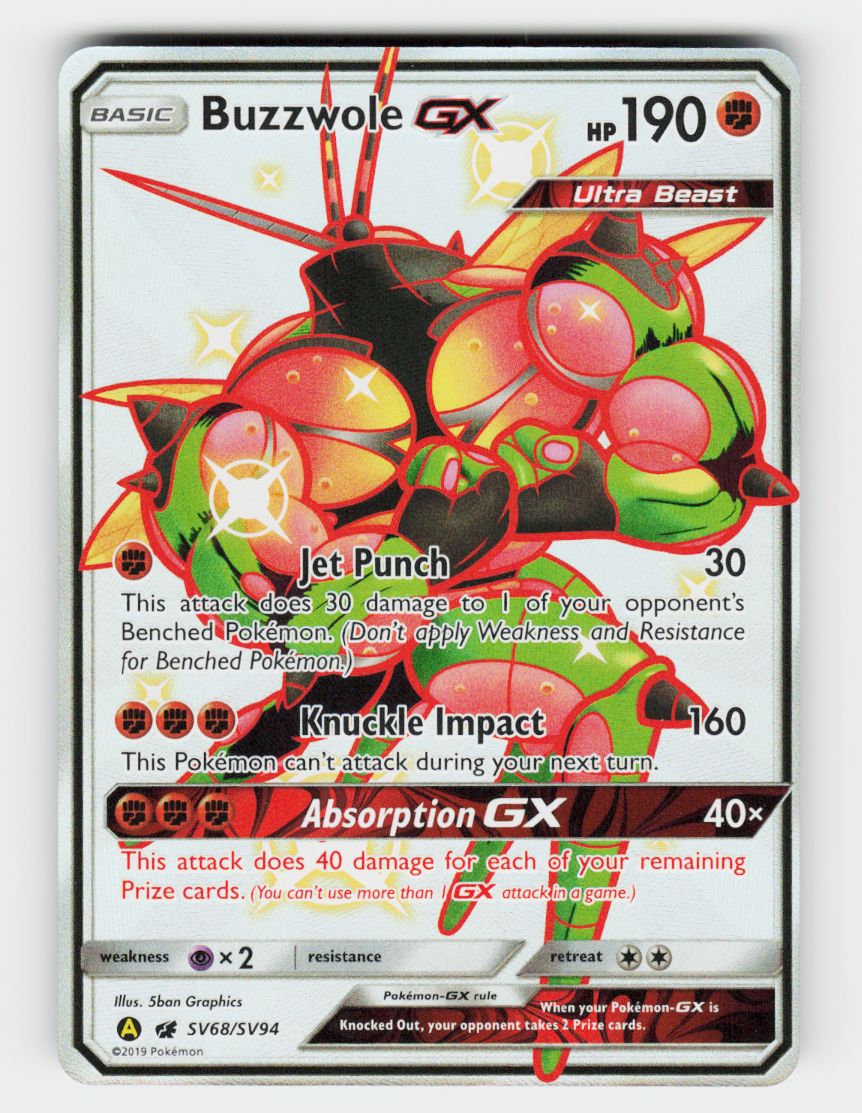 Buzzwole GX - SV68/SV94