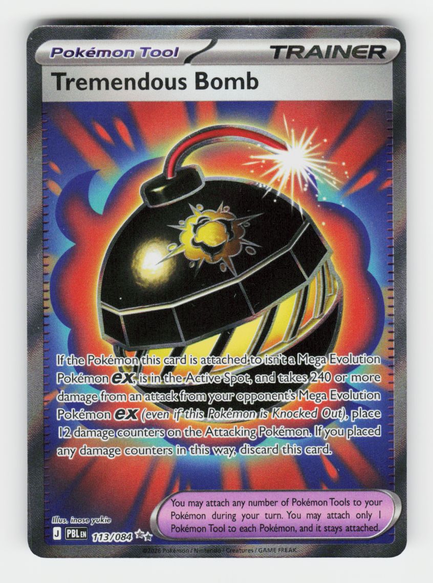 Tremendous Bomb - 113/084 - A