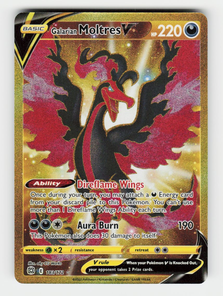 Galarian Moltres V (Secret) - 183/172