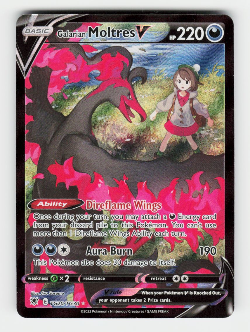 Galarian Moltres V - TG20/TG30
