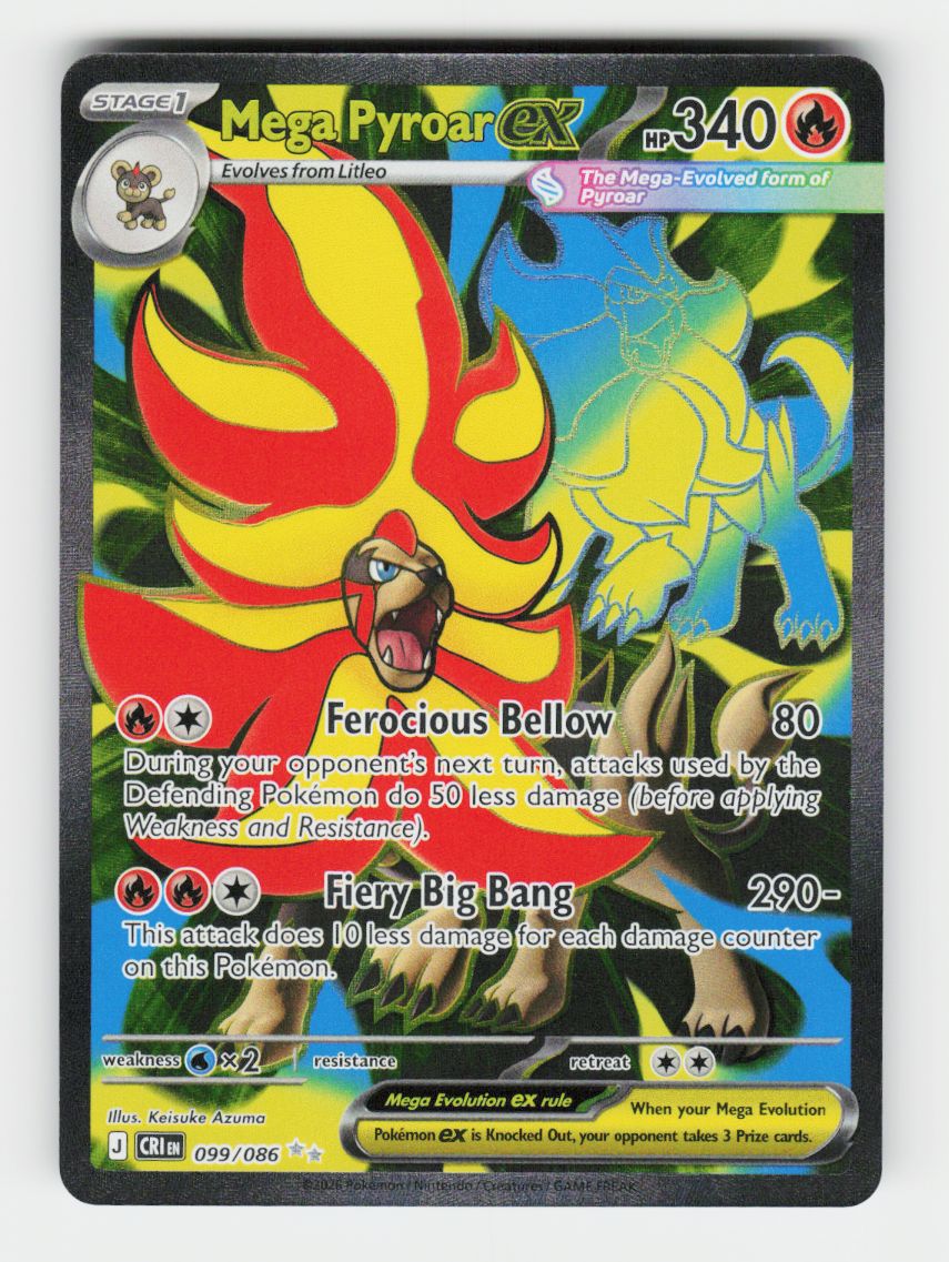 Mega Pyroar ex - 099/086