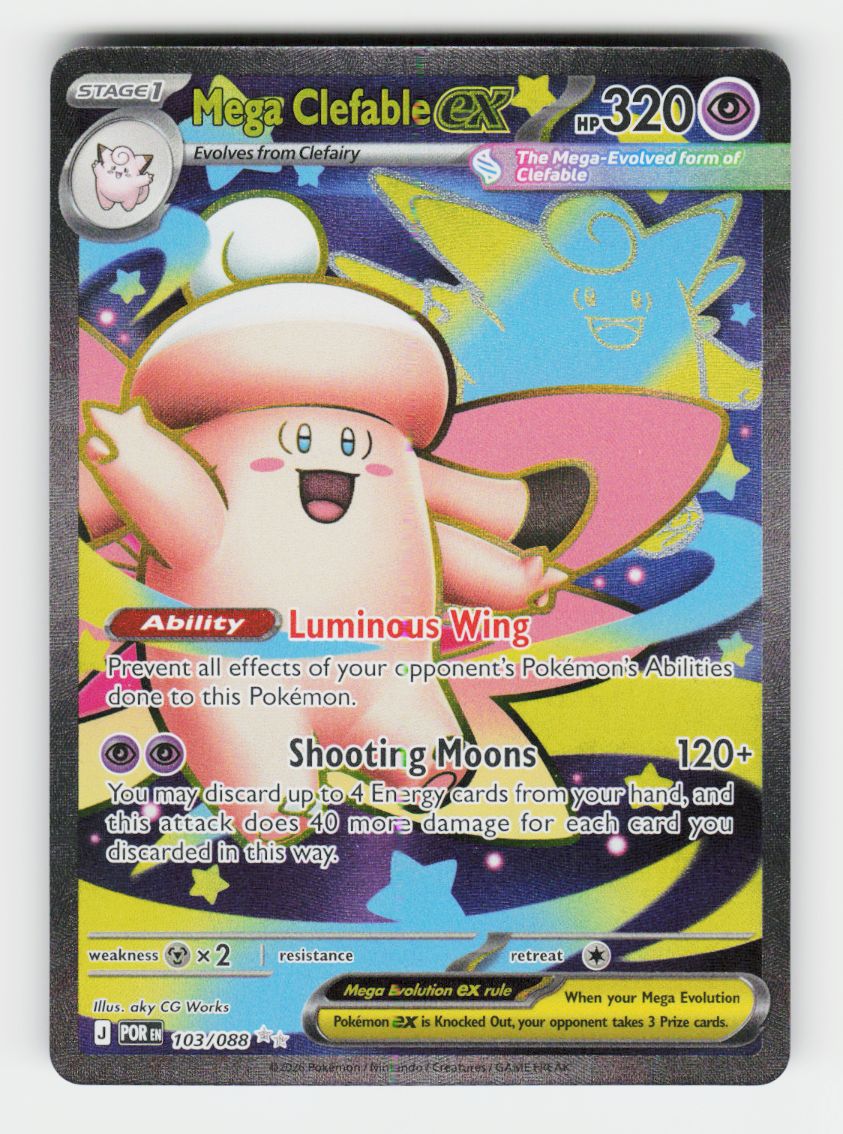 Mega Clefable ex - 103/088