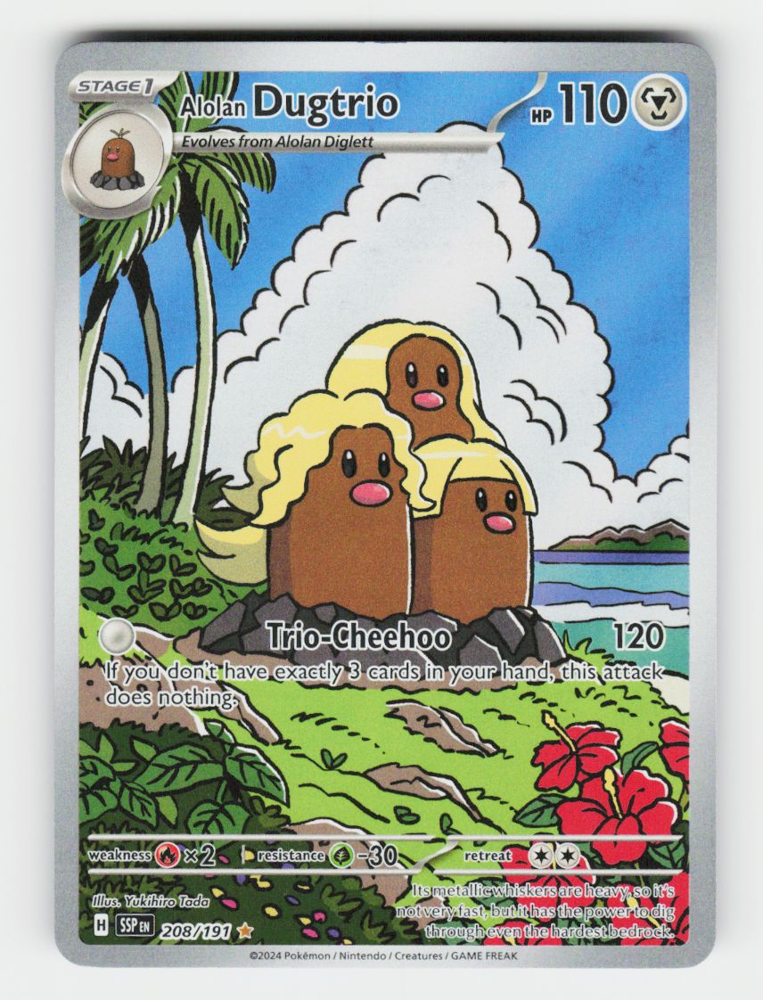 Alolan Dugtrio - 208/191