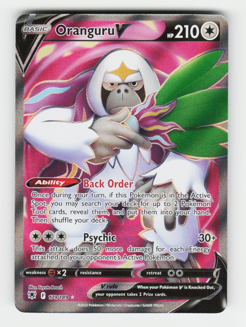 Oranguru V (Full Art) - 179/189